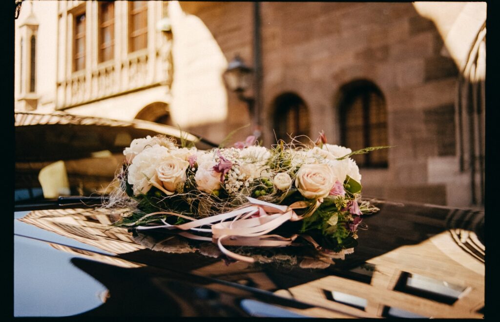 Wedding video in a retro style