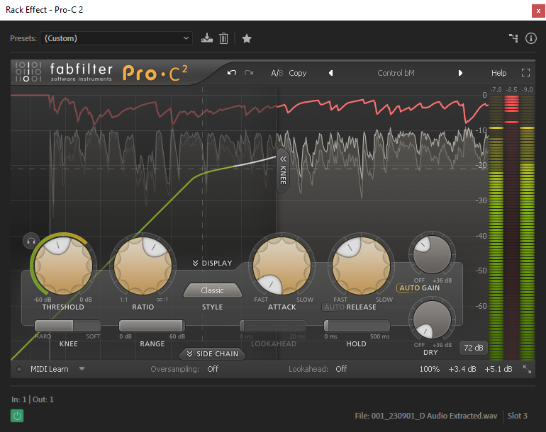 FabFilter Pro-C2 compressor