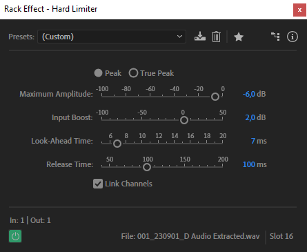 Adobe Limiter