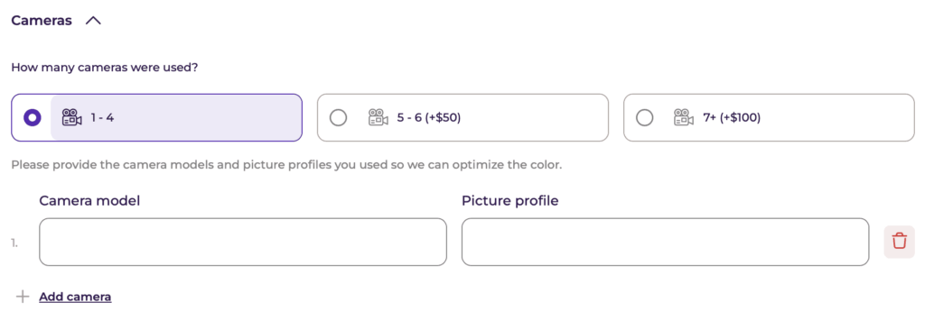 Camera Information