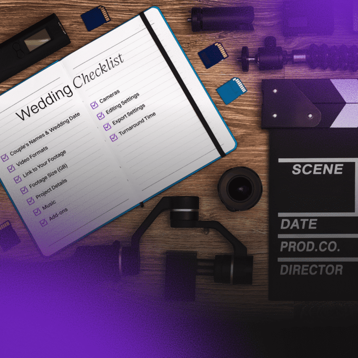 The Wedding Video Editing Checklist: How It Helps